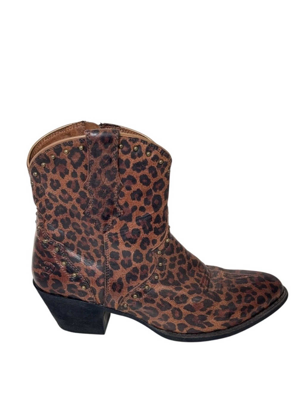 Ariat Women’s Gracie Leopard Cheetah Short Boots